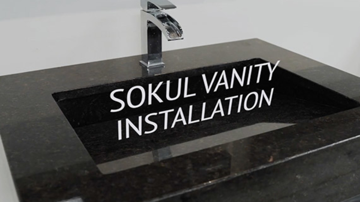 Sokul Vanity Installation Video blog